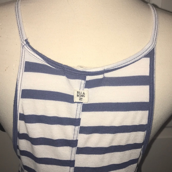 Blue and white striped Billabong dress - Picture 5 of 6